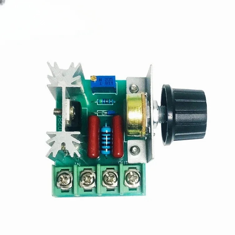Regulador de tensão scr ac 220v 2000w, 5 peças, reguladores de escurecimento, controlador de velocidade do motor, termostato, módulo regulador de tensão eletrônico