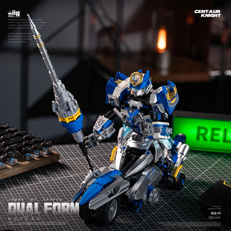 

747 шт. MOC Idea Технический Кантур Меха Строительные Блоки Сборка Робот Кирпичи Модель DIY Игрушки для Детей Подарочный Набор На День Рождения