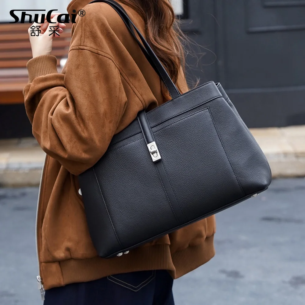 Genuine Grade Cow Leather Women Shoulder Crossbody Bag Luxury Designer Brand Ladies Fashion Large Handbag for Woman High Quality