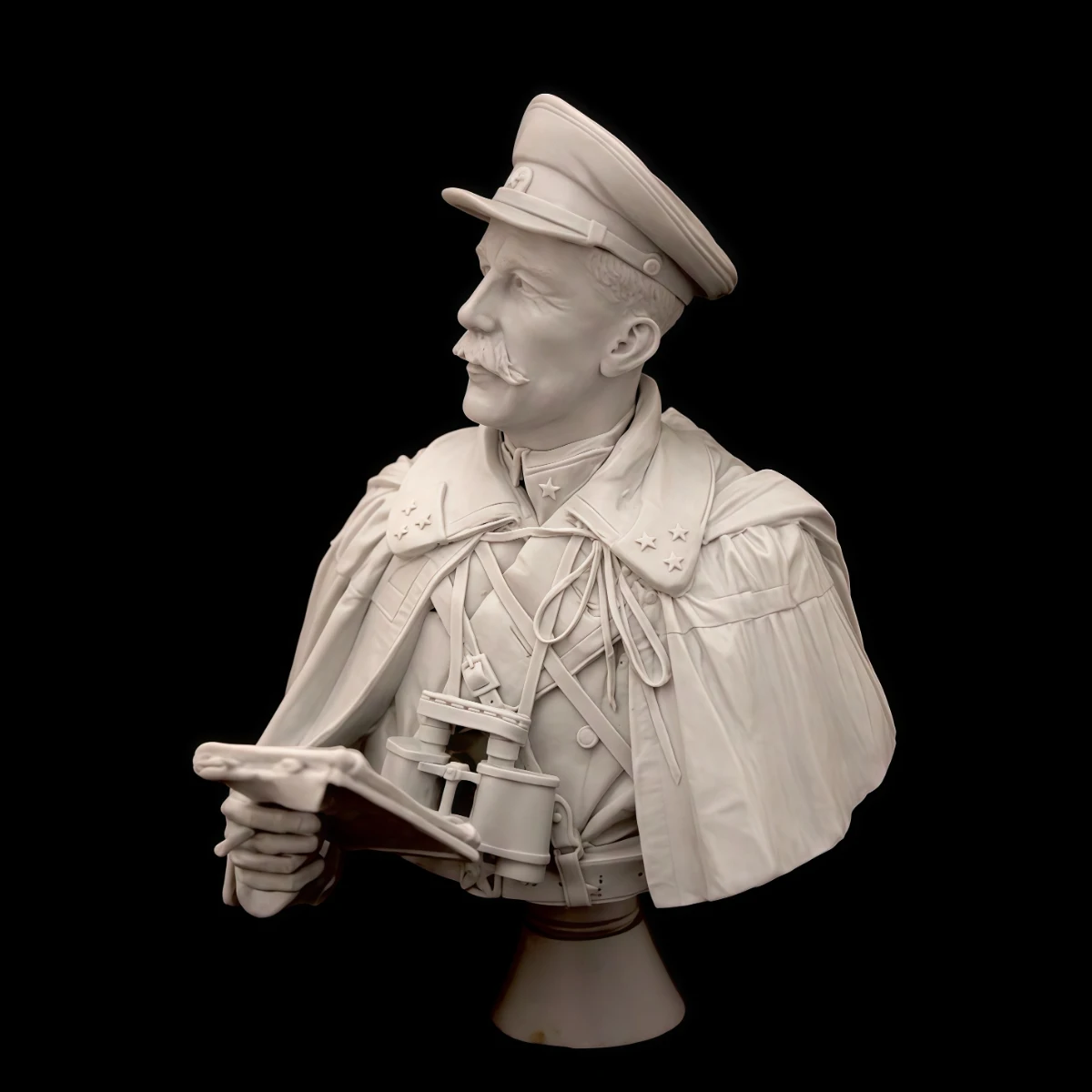 

Набор неокрашенных моделей из смолы в масштабе 1/10, бюст, военная тематика, в разобранном и неокрашенном виде, GK.