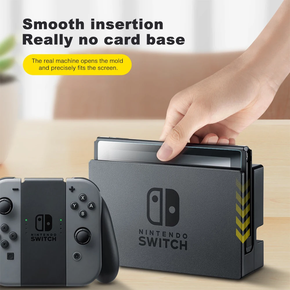 Filme de vidro temperado para Nintendo Switch Console, protetor de tela, acessórios Nintendo Switch, NS NX, 9H, 0,3 milímetros