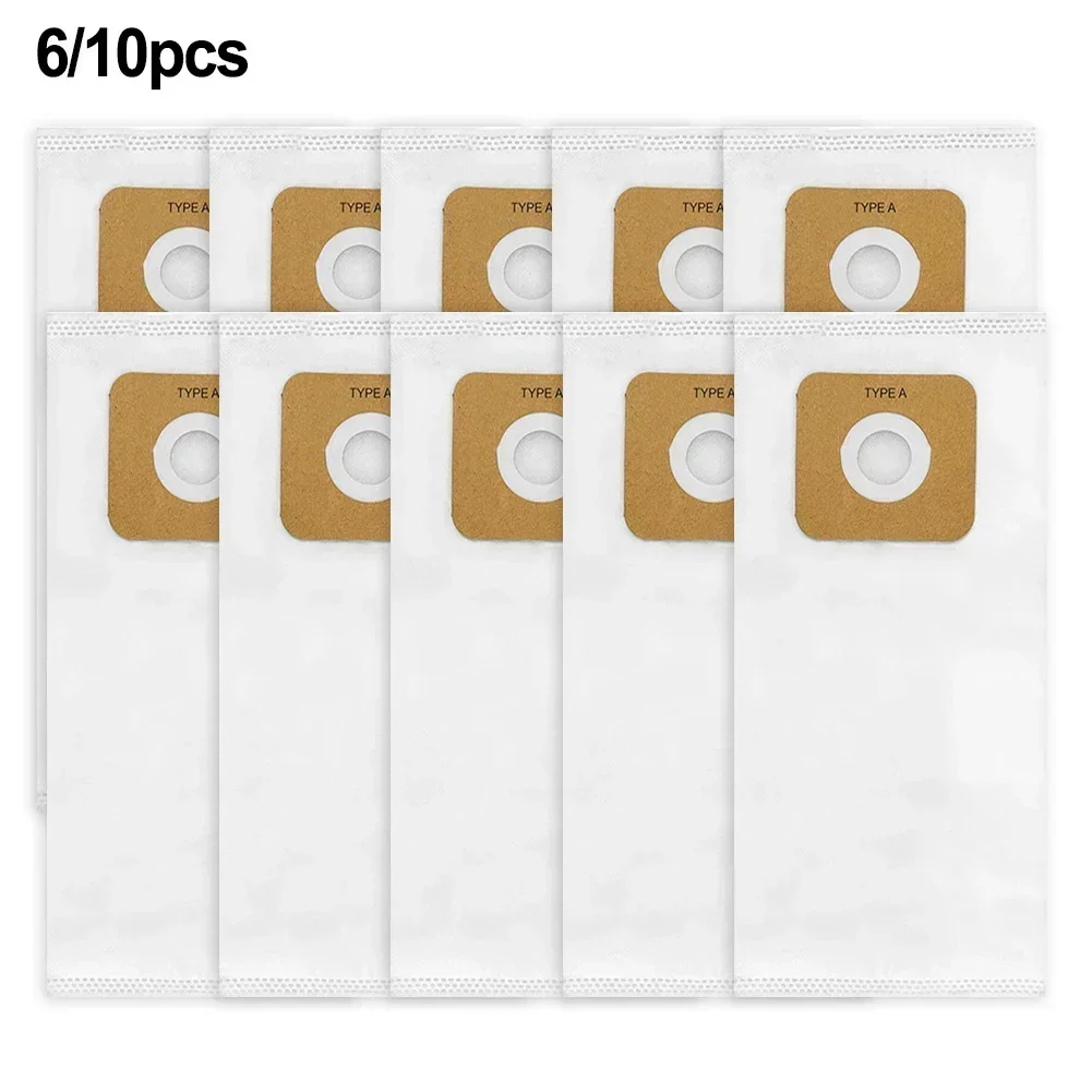 6/10pcs Vacuum Dust Bags For Riccar For Simplicity Upright Vacuum Cleaners RAH-6/SAH-6 For Symmetry S20EZM 5000/6000