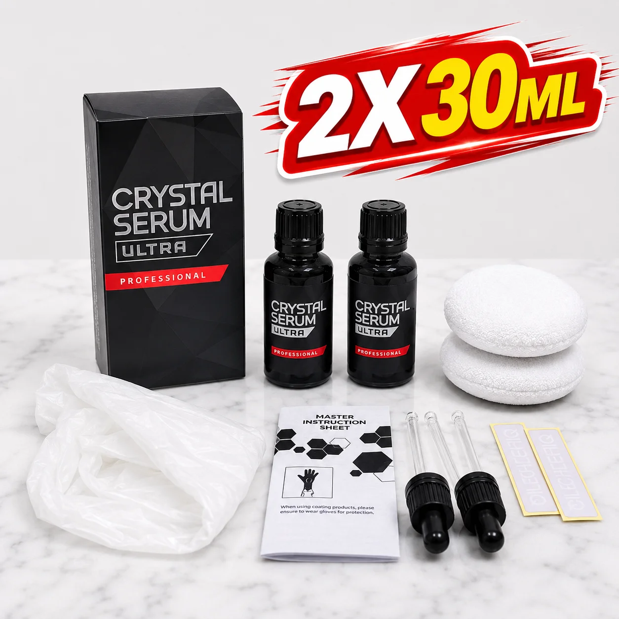 

Crystal CSU Serum Ultra CSL 10h Paint Protection 9-year Guarantee Glossy Prolonging The Paintworks Perfect Finish
