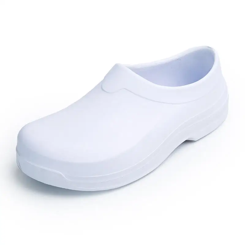 men leisure summer chef shoes waterproof slip-on lazy shoe cook work slippers kitchen hotel EVA loafers doctor nurse footwear