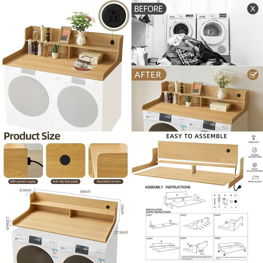 54 Wide 2-Tier Wash…