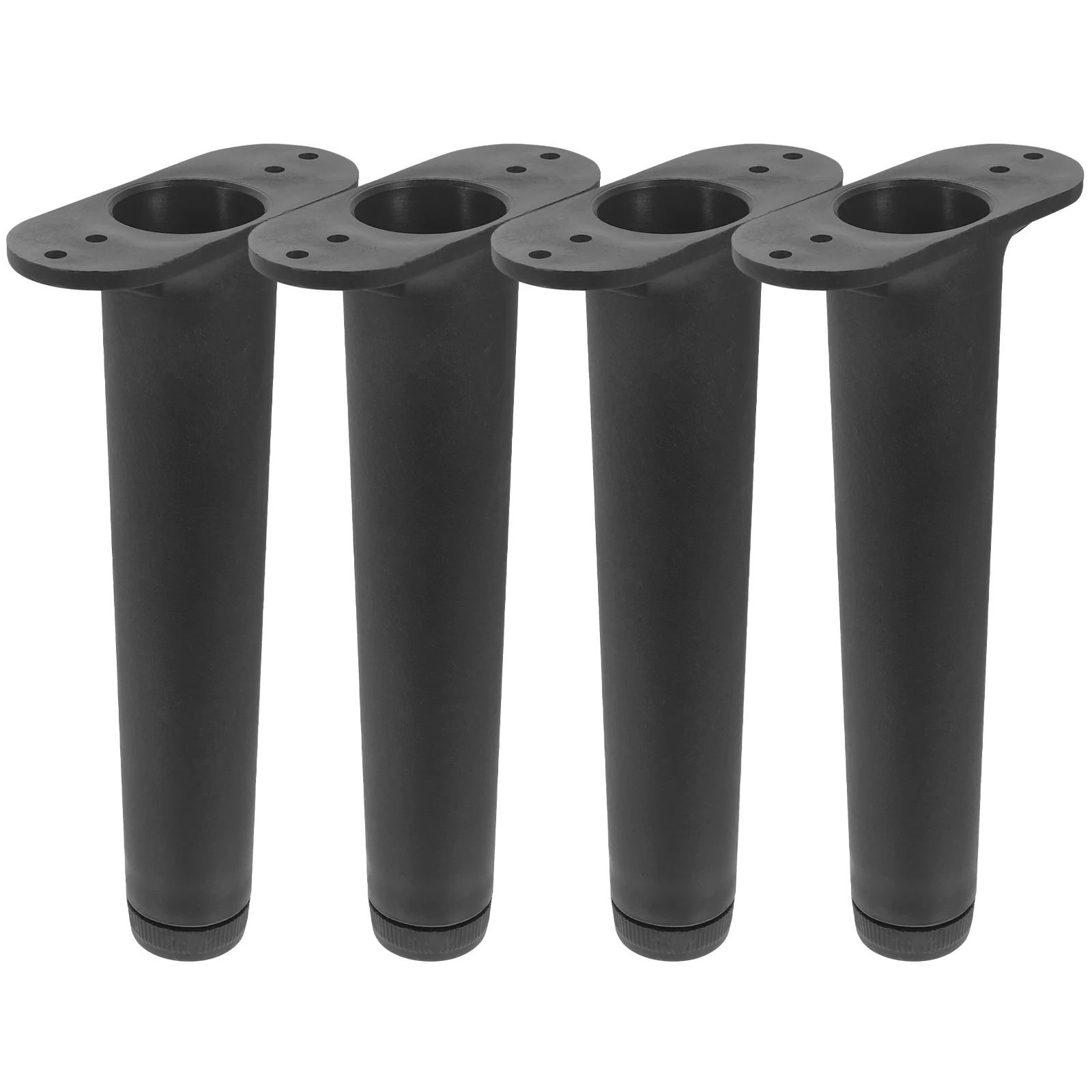 

4 Pcs Bed Board Furniture Legs Support Frame Risers Plastic Steel Center Adjustable Parts