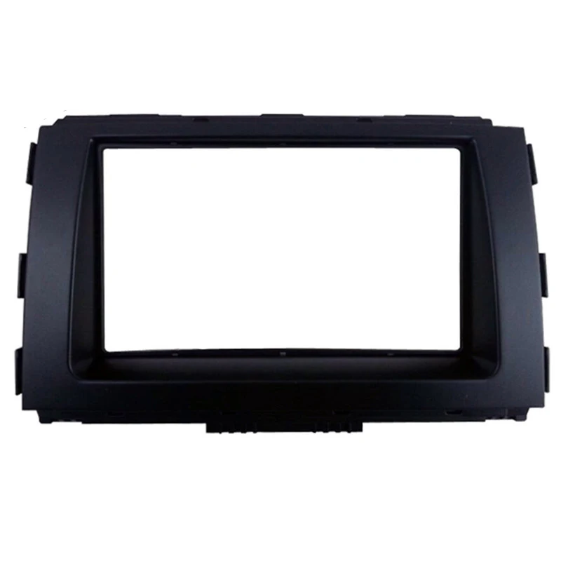 Double Din Car Fascia Adaptor for KIA Carnival Sedona 2014+ Face Frame Kit Cover Radio Stereo Dash Trim Plate Install Kits 2Din