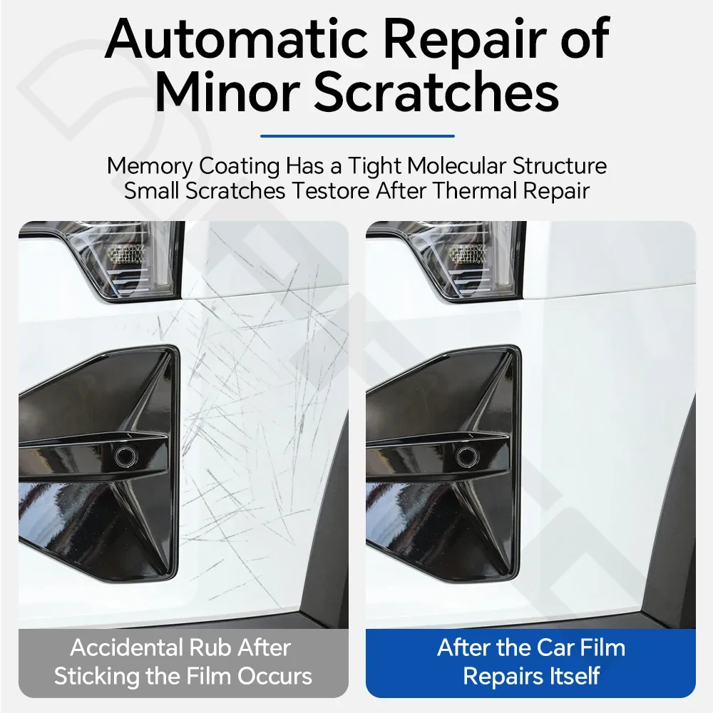 For Polestar 3 2024 2025 TPU Paint Protection Film Pre-cut PPF Anti-scratch Car Clear Bra Resistant Invisible Repairable Cover