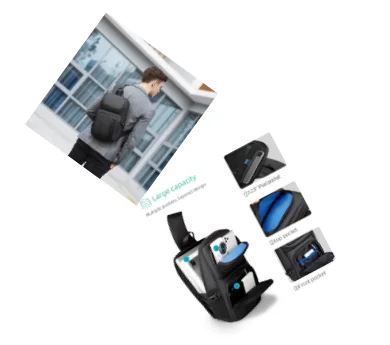 Mark Ryden body bag for men Oxford Waterproof Multifunction Shoulder Bags Messenger Chest Sling Crossbody Bags Travel for Male