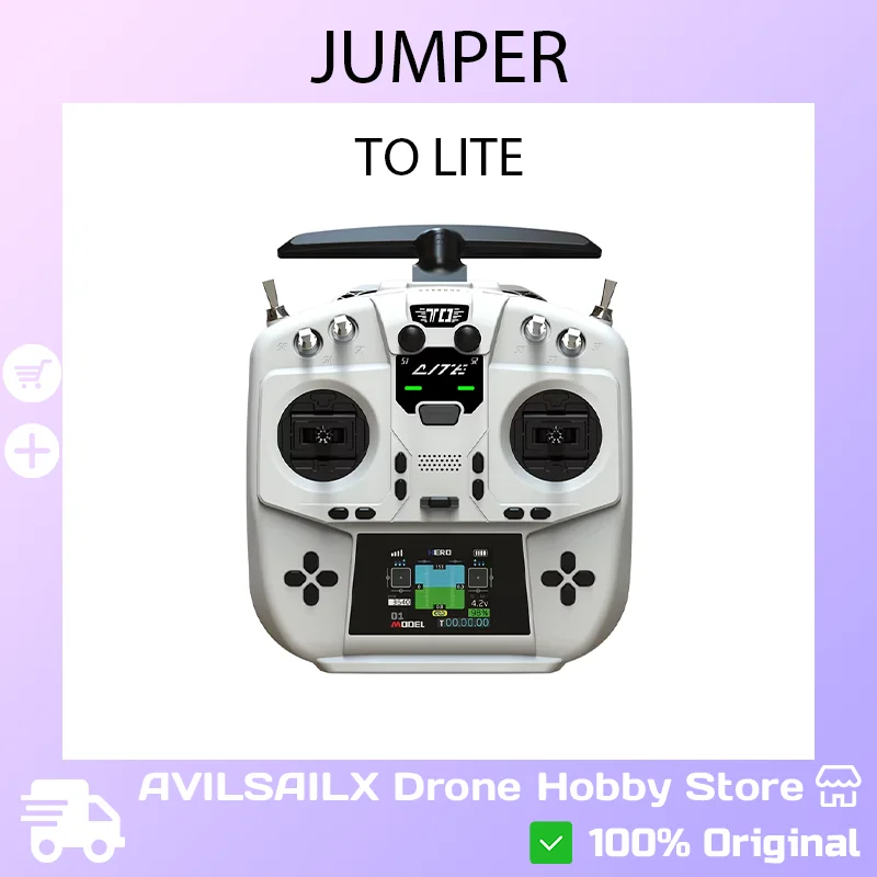 New Jumper T0 LITE RC Transmitter - Mini Size Entry-Level ELRS FPV Racing Drone & Air Soccer Remote Controller