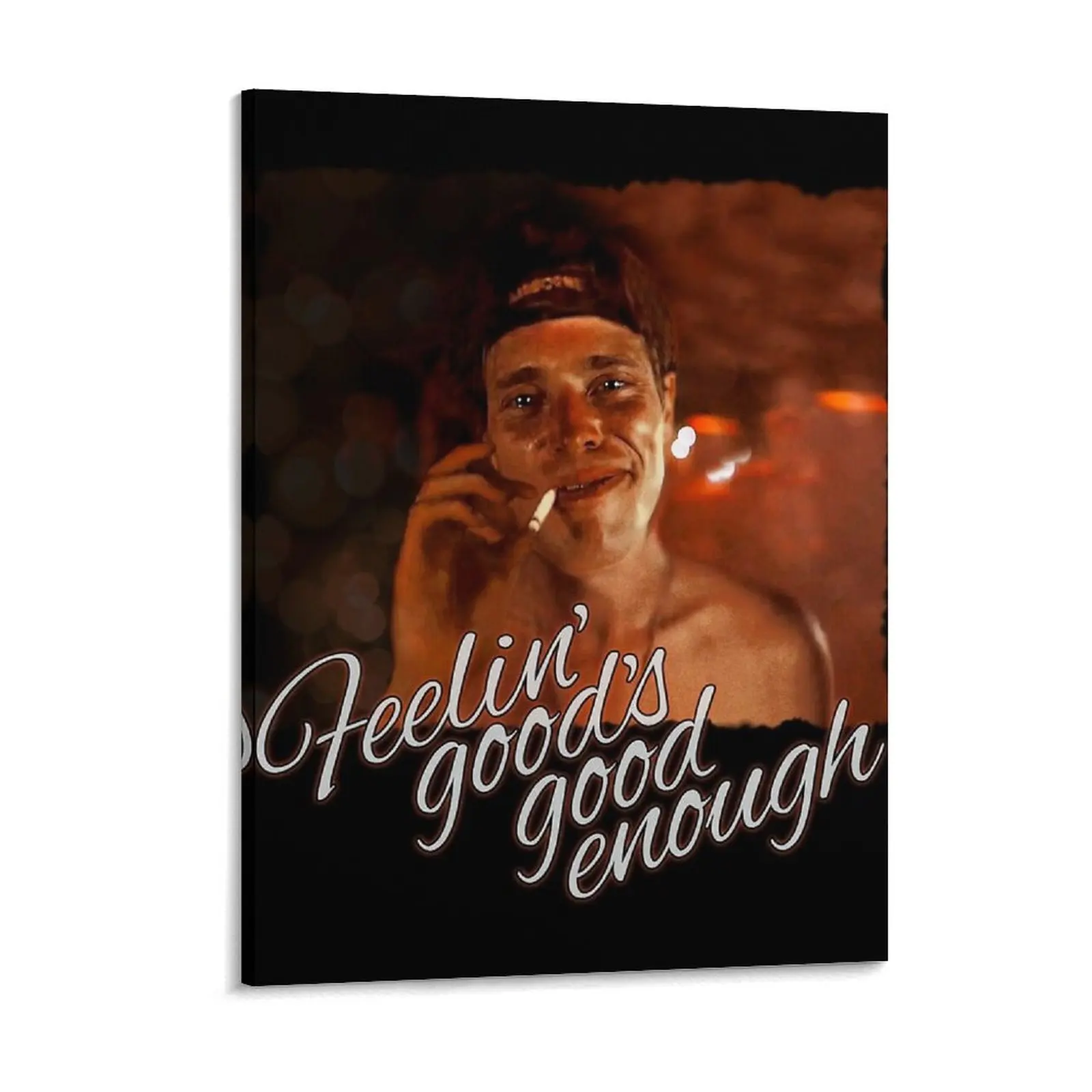 Platoon Feelin Good S Good Enough Canvas Painting Garage Wall Cave Printed Club Personalized Framed Wall Painting