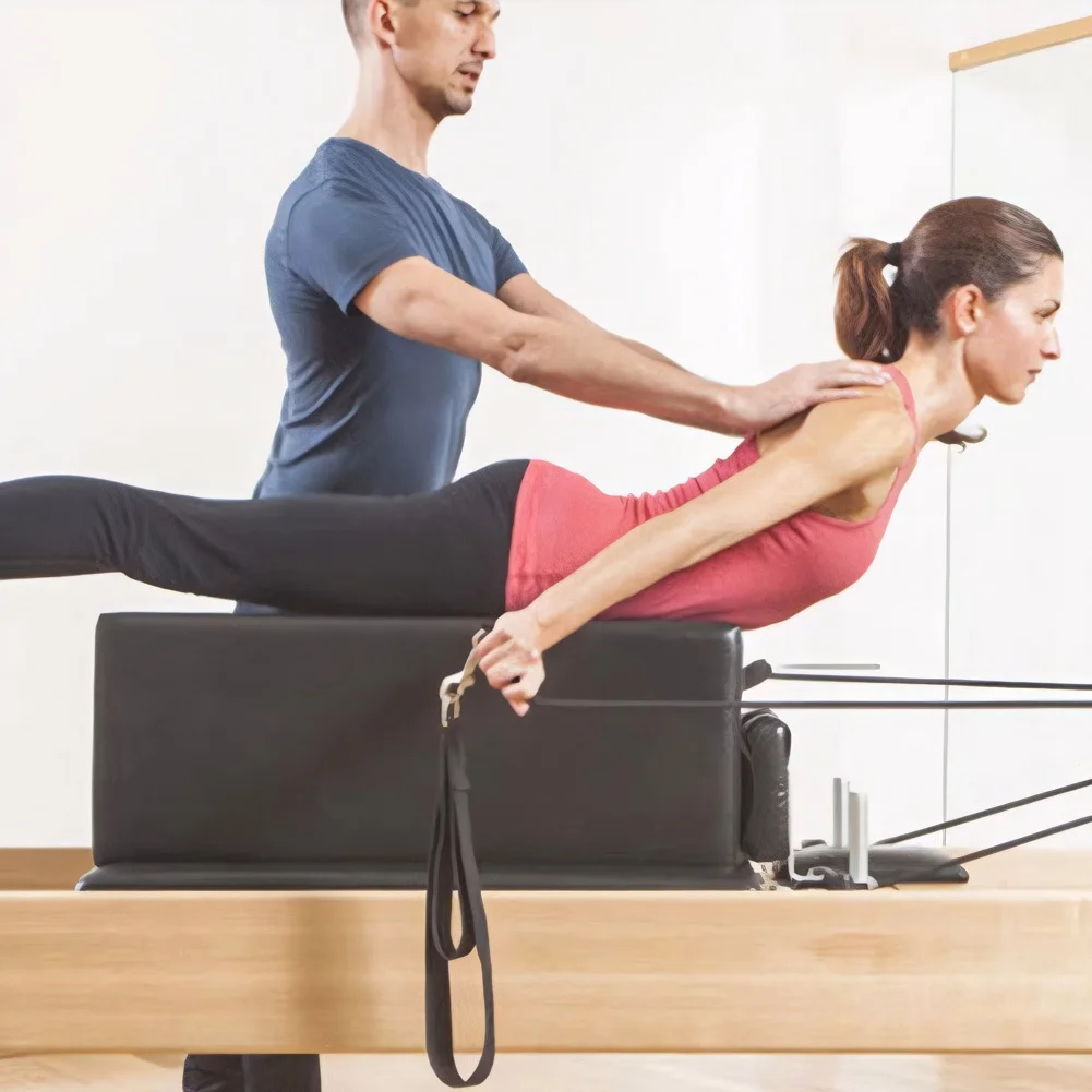 2 uds correas de Pilates correas de doble bucle de Pilates correas de anillo en D de Fitness correas de ejercicio de anillo en D para reformador