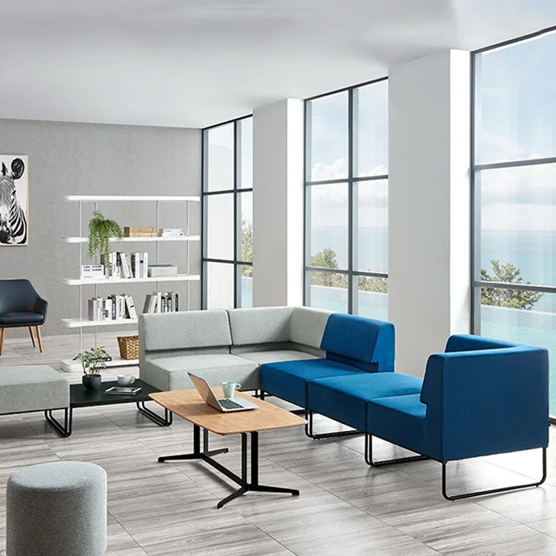 High Quality Leather Waiting Room Sofa Set for Beauty Salon & Dental Clinic-Luxury Commercial Furniture Modular & Eco-Friendlypr