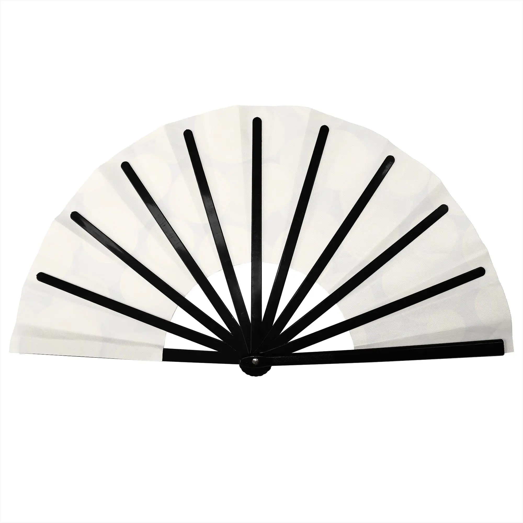 Crypto Virtual Currency Bitcoin Traditional Folding Fan Oriental Art  High-Quality Fans Gift Elegant Decorative Hand Fan