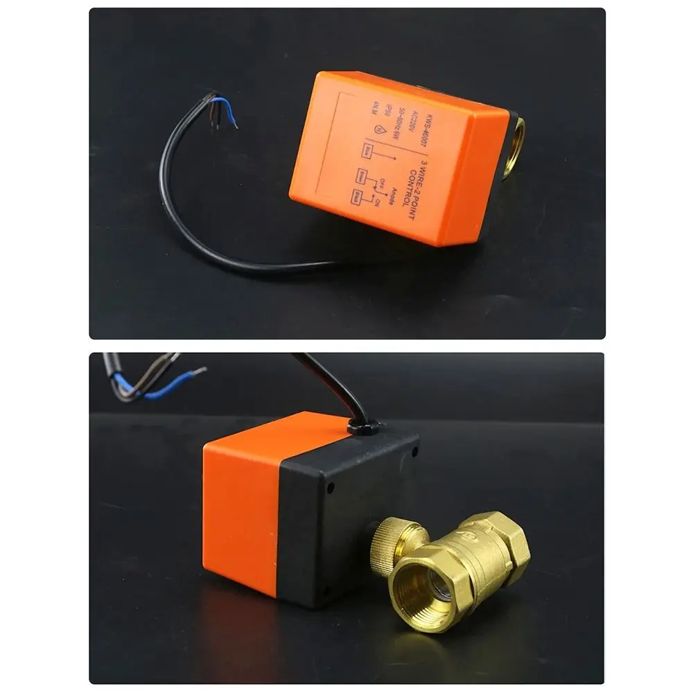 

1 шт. 2-ходовой электрический шаровой кран, трехпроводной, с двумя контролями, 220 В переменного тока, 12 В постоянного тока, электромагнитный клапан 1/2 "3/4" 1 "DN15/DN20/DN25