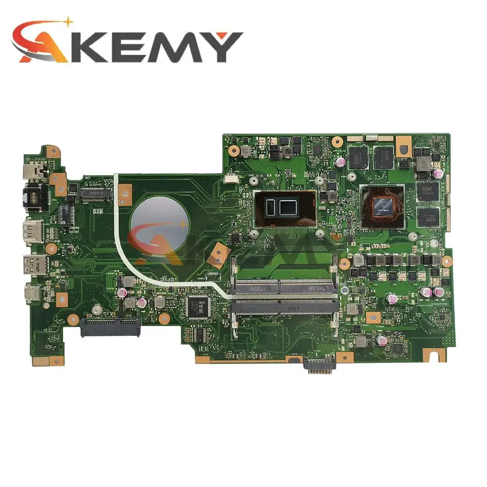 Placa base X705UD para portátil ASUS VivoBook X705UDR X705U, i3, i5, i7, 7ª y 8ª generación, V2G, V4G, DDR4, 100% probado en trabajo