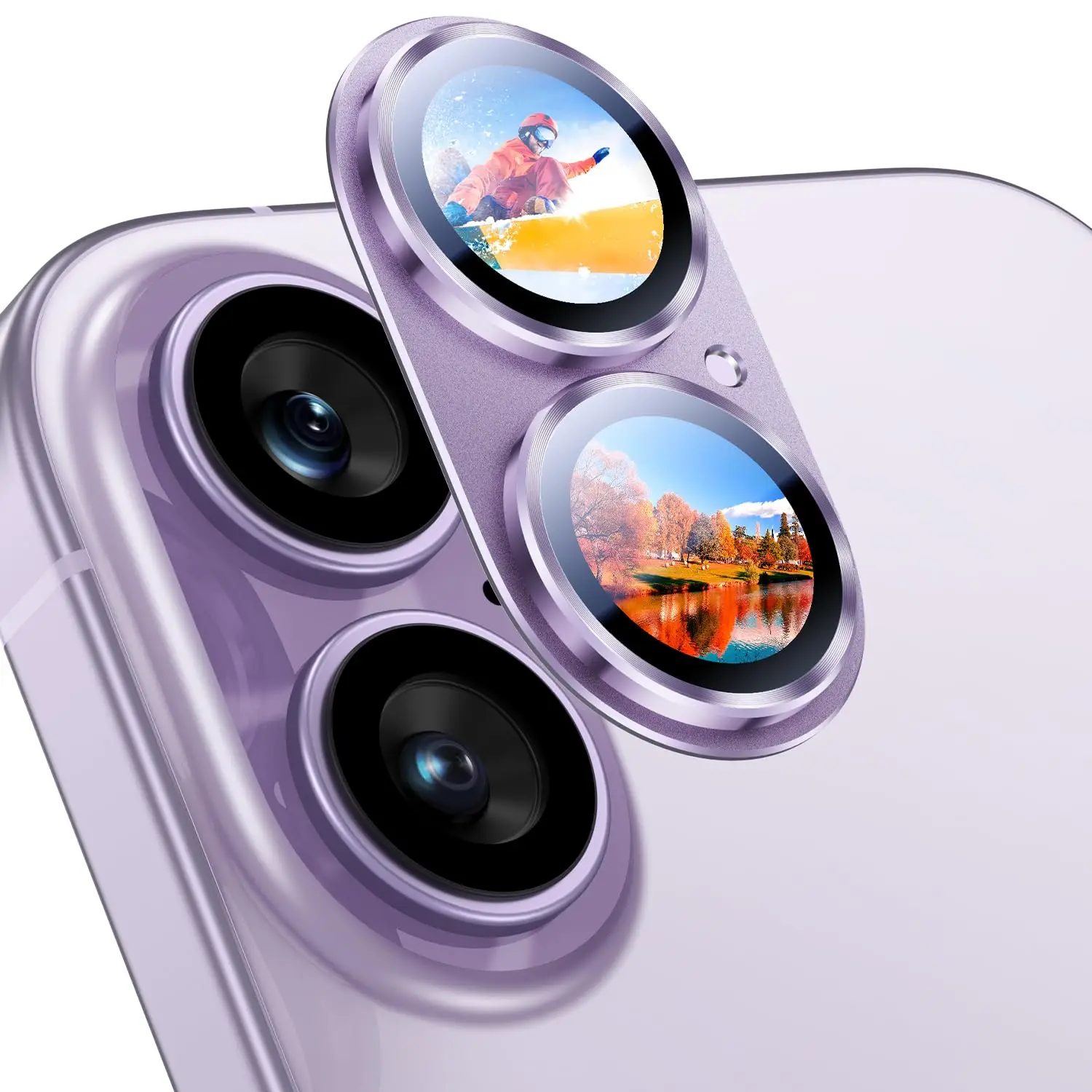 Kameraschutz aus gehärtetem Metall für iPhone 17 Pro Max. Objektivschutz für iPhone 17 Pro Air Phone Objektivabdeckung Zubehör