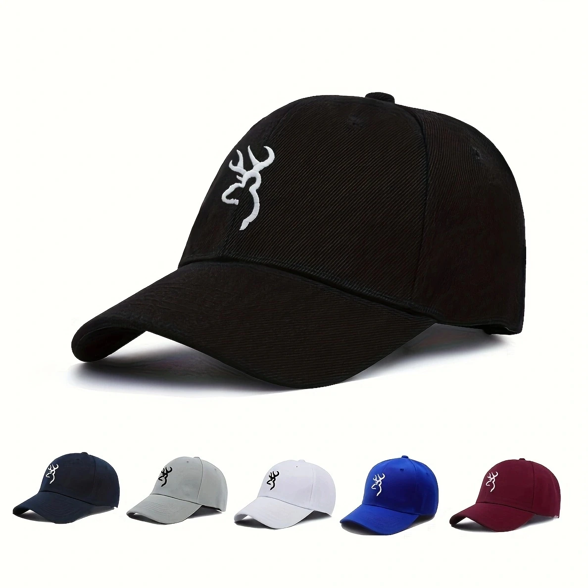 Hat Spring and summer fashion sunscreen embroidery sun visor breathable hat magic sticker baseball cap