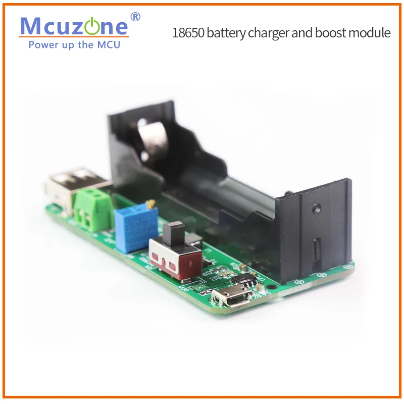 18650 ładowarka i moduł Boost, wyjście regulacji 5-12V, zasilanie Arduino, LED, Router