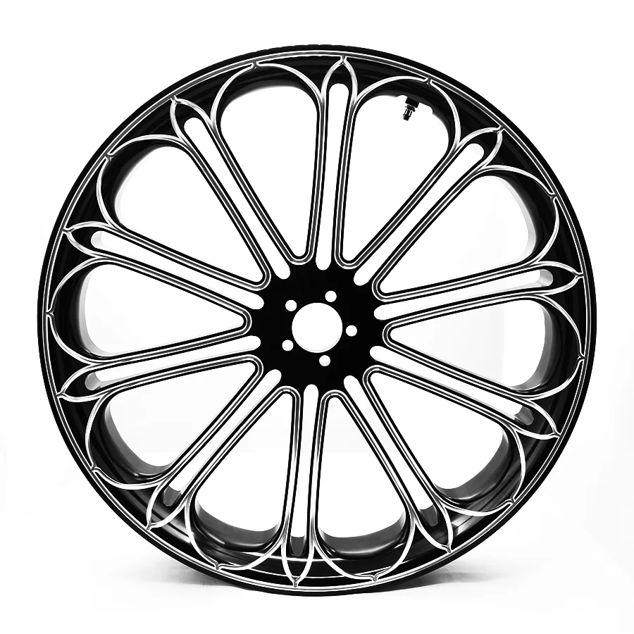

23-inch Forged Aluminum Rims For Harley Touring Models From 2008 Onwards Dual Disc (for ABS Models)