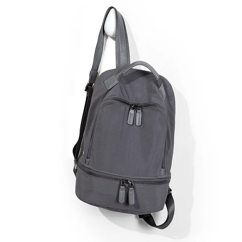 

[Premium] Women Casual Backpack Fashion Nylon School Bag for Girls Minimalist Solid Light Weight Small Travel Backpacks