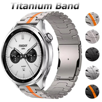 22MM Titanium Strap For Xiaomi Watch S4 S3 S2 S1 Active Luxury Metal Bracelet For Xiaomi Watch 2 Pro Mi Watch Color Color 2 Belt