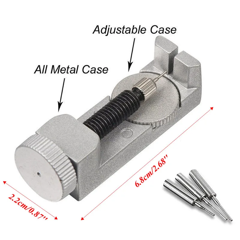 Professional Watch Link Remover Watch Band Tool with for Extra Pins for Watc