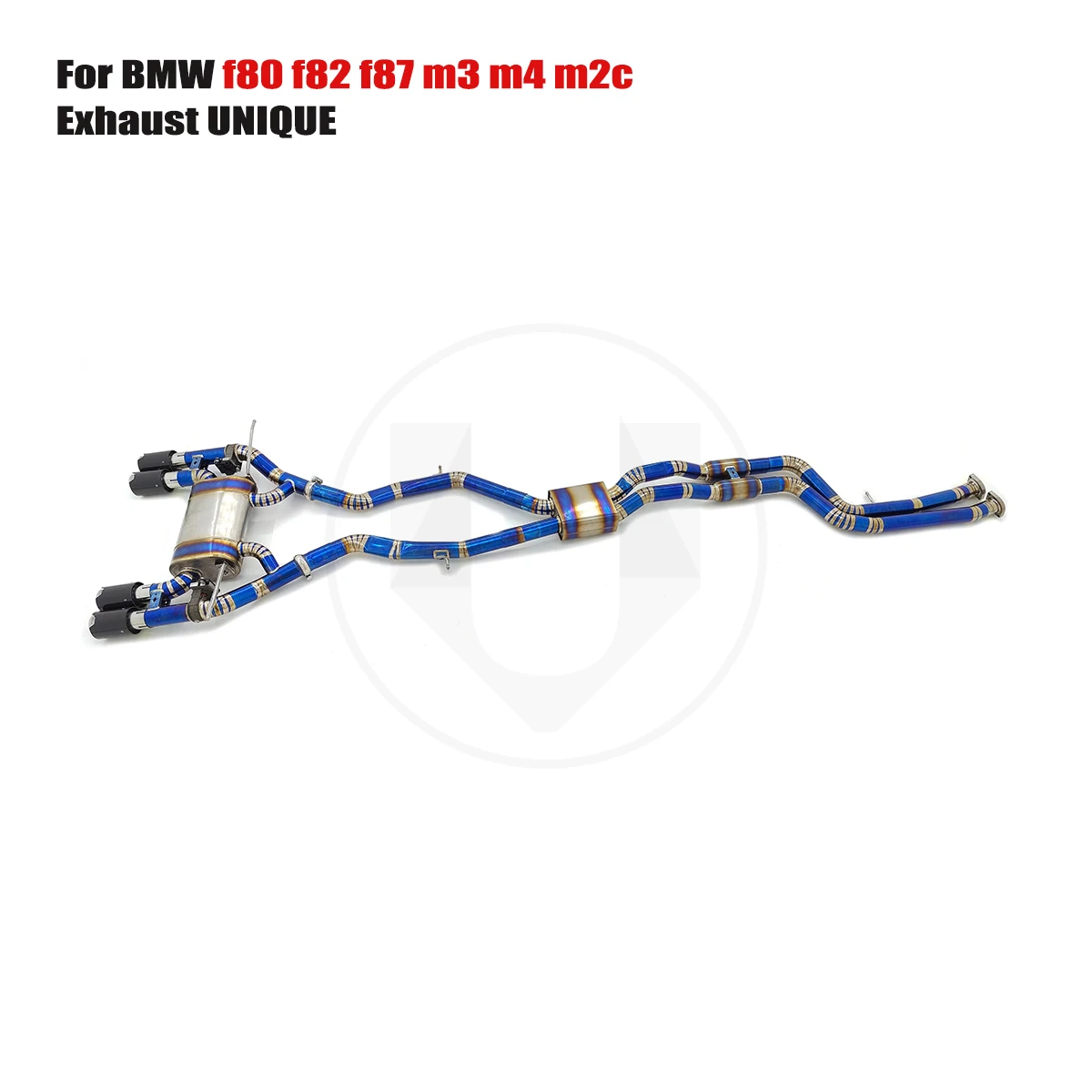 

UNIQUE For BMW f80 f82 f87 m3 m4 m2c performance valve titanium exhaust system TC4 titanium alloy exhaust muffler