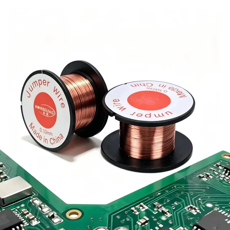 

0.1mm Copper Link Wire Soldering Wire Maintenance Jump Line Enamelled Wire PCB Solder Repair Tool Hookup Wire