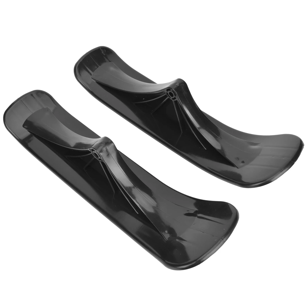 

1 пара черных лыжных досок, аксессуары для саней 2 в 1, детали для зимнего спорта на открытом воздухе, сани для детей, подарочные сани для самокатов