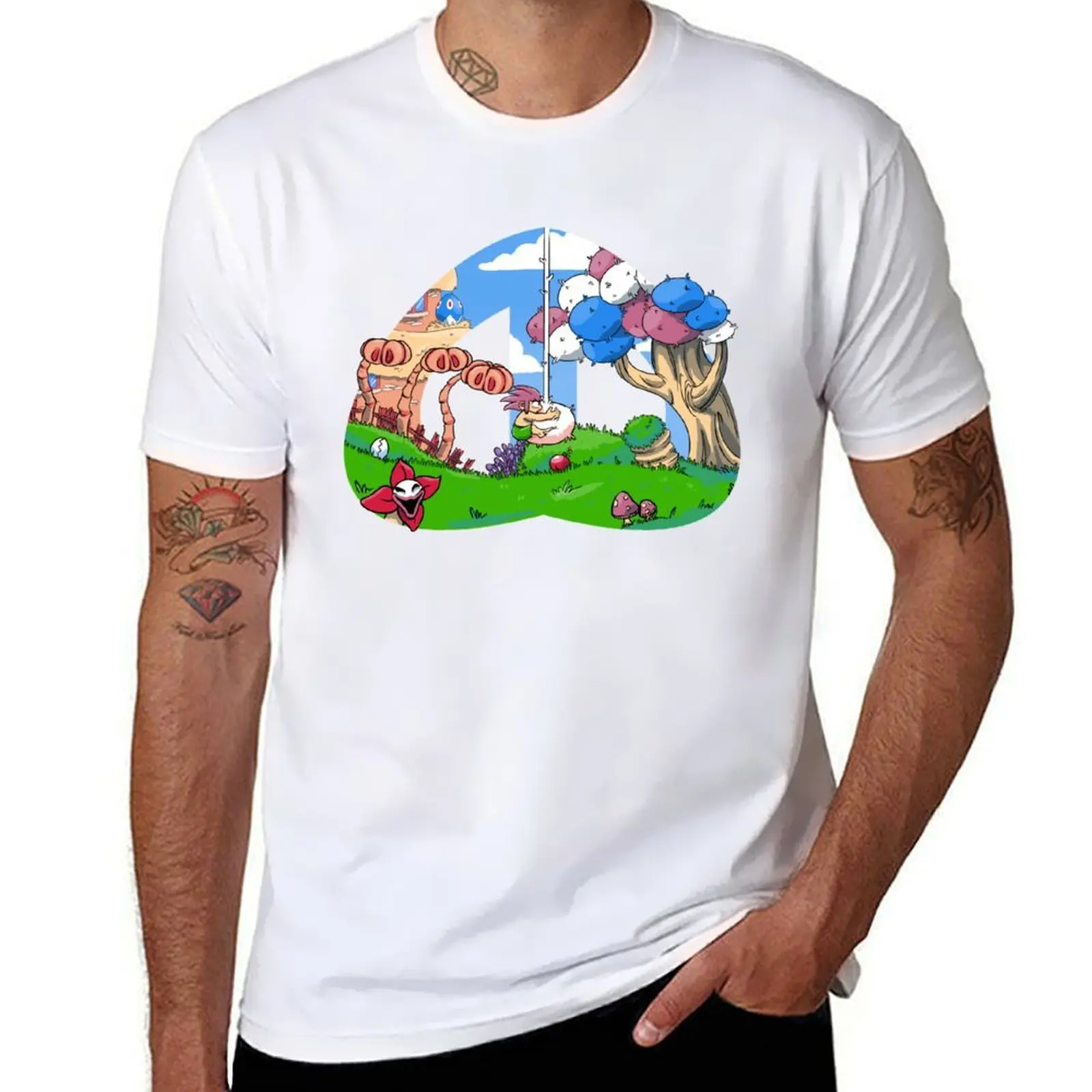 

Pink-haired boy T-Shirt graphic t shirts for man t shirts for man pack white T-Shirt