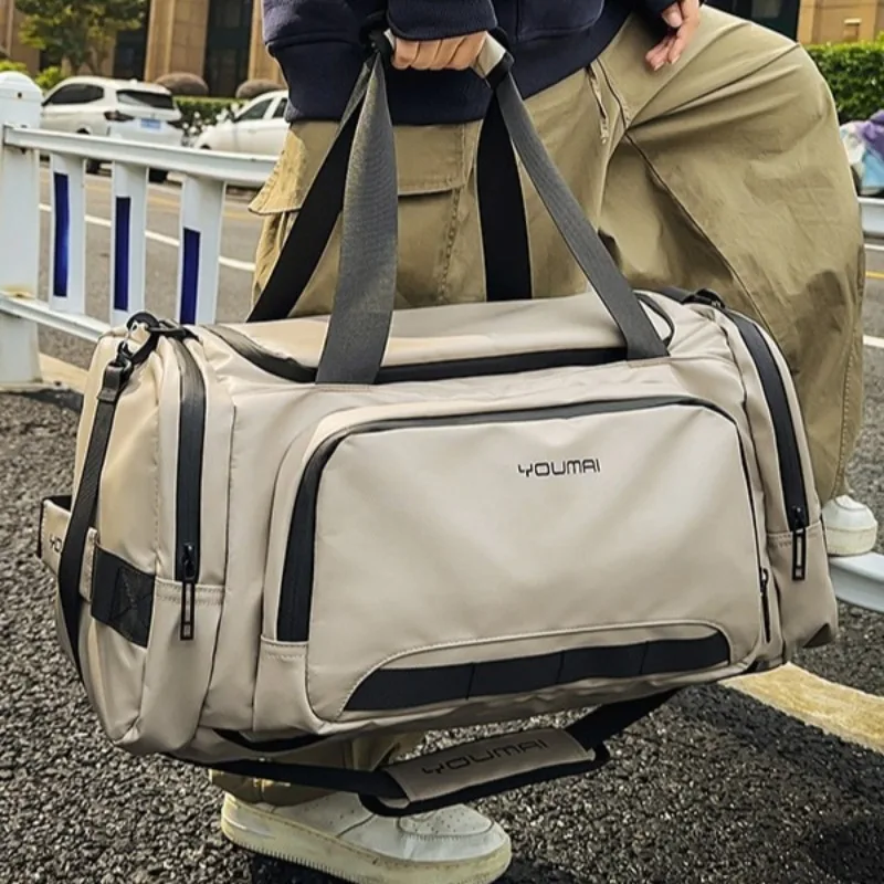 

Large Capacity Travel Bag Luggage Backpack Men Women Fitness Gym Yoga Bag Weekend Bags with Shoe Compartment