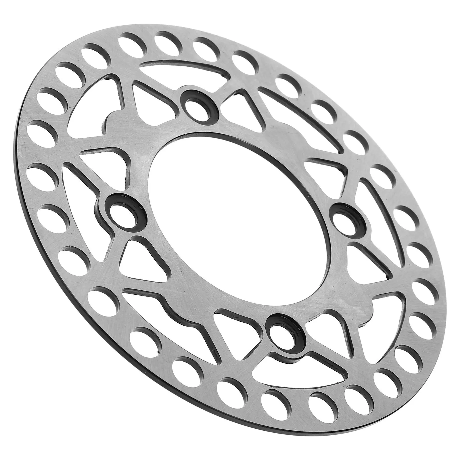 

Brake Disc For Pit Bike Front Rear Durable Steel Material Enhanced Contact Area Quick Response Replacement Part For Atv Utv Go