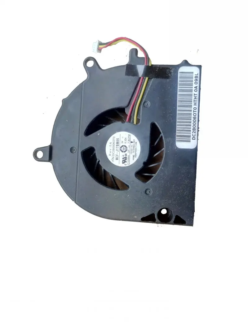 

New CPU Cooling Fan For TOSHIBA Satellite A505D A500 A505 (For Intel,discrete) MCF-J17BM05 AB7005HX-SB3