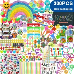 30/200/300PCS Party Favors Toy Assortment Giveaway Pinata Filler Bulk Toys for Kids Birthday Party Present Souvenir Toys Gift