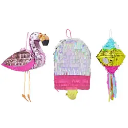 Cone Pinata Small Colorful Pinata Party Favorss For Birthday Party School Party Decorations Anniversary Celebrations Funny Props