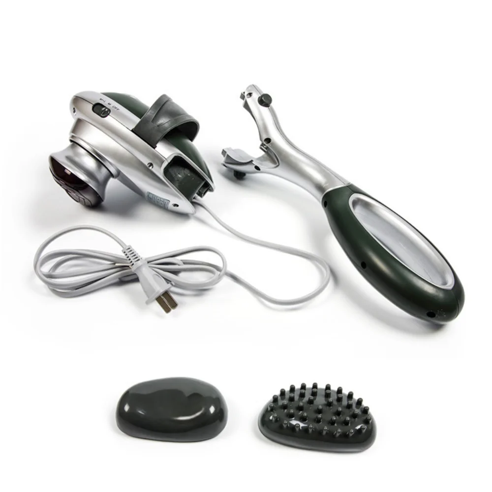 Percussion Action Variable Speed Split Type Massager Heat Adjustable Intensity Rechargeable Multi-functional Full Body Massager