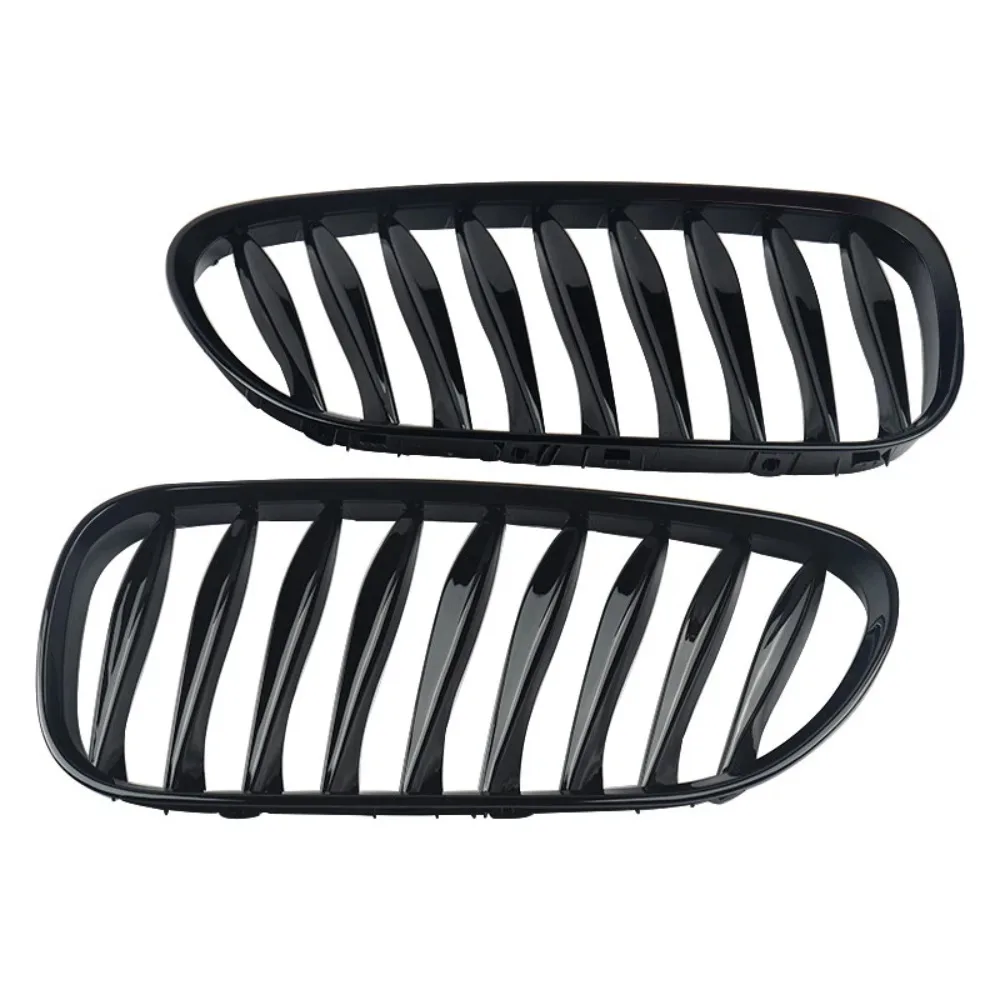 Matte/Gloss Black Car Front Bumper Kidney Grille Racing Grills Grilles for BMW Z4 E85 2003-2008 Roadster/E86 Coupe view 2
