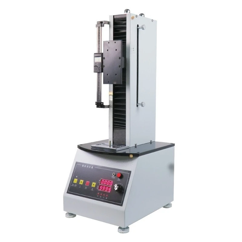 Electric vertical single column test bench 700-1000N push-pull force meter test