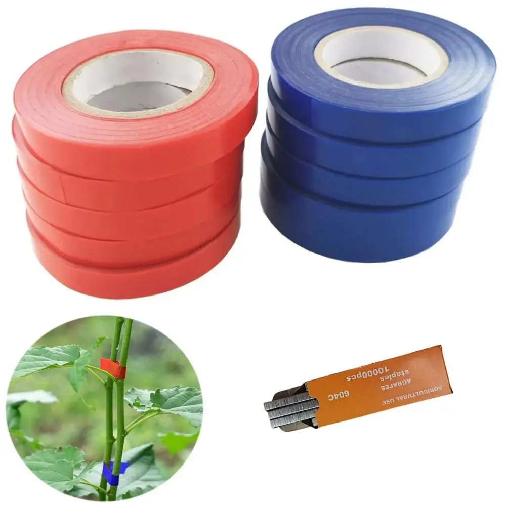 

10pcs 10PCS Tying Machine Tape Tying Binding Tool Branch Tape Plant Branch Cable Tie Plant Tie Tying Tape Garden Banding Machine