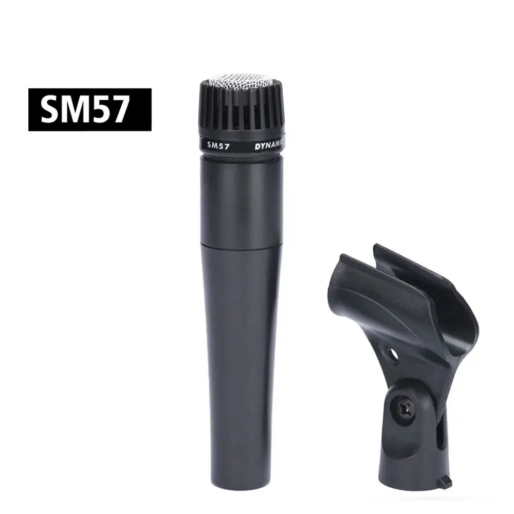 1 Set Portable Handheld Vocal Dynamic Microphone Mic For SM57 SM 57  Drum Guitar Musical Instruments DJ Mixer Karaoke Mics