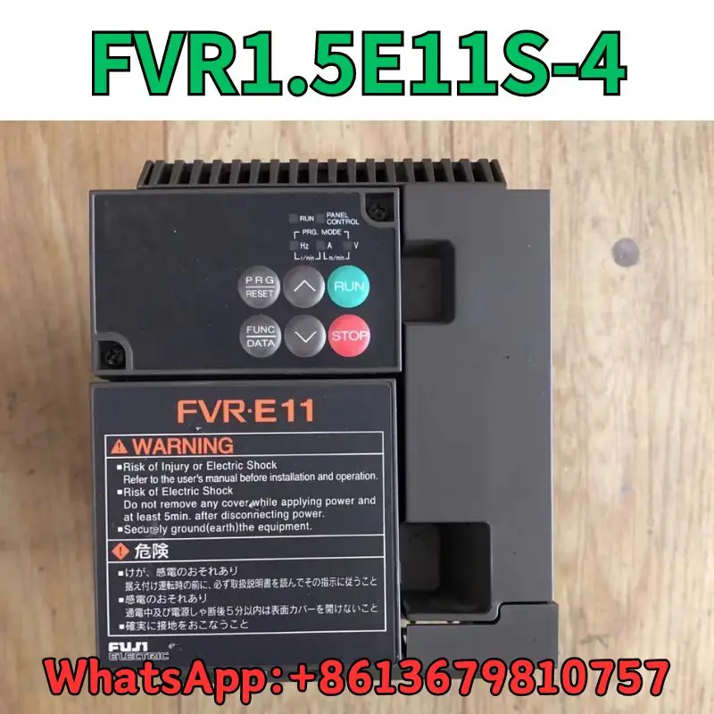 

Used Frequency converter FVR1.5E11S-4 test OK Fast Shipping