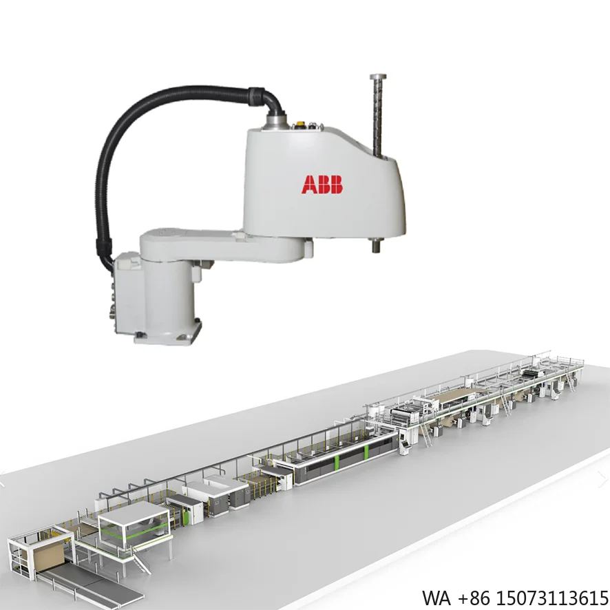Robot industriel SCARA 4 axes à faible coût avec contrôleur compact pour la manutention et l'assemblage sur ligne de production