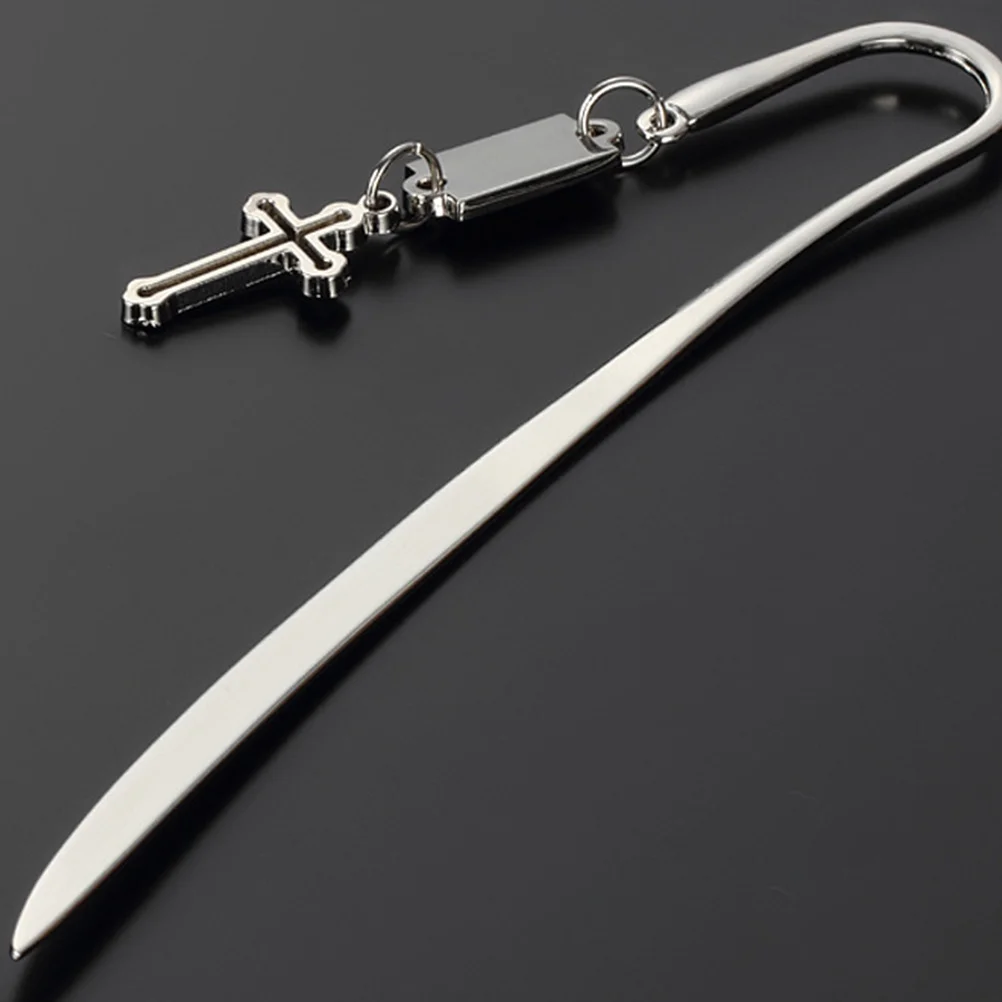 4 قطع من الإشارات المرجعية المعدنية الأنيقة على شكل متقاطع وديكور رائع وأدوات مكتبية أفضل هدية لحفلات أعياد الميلاد والتخرج المدرسية الإبداعية