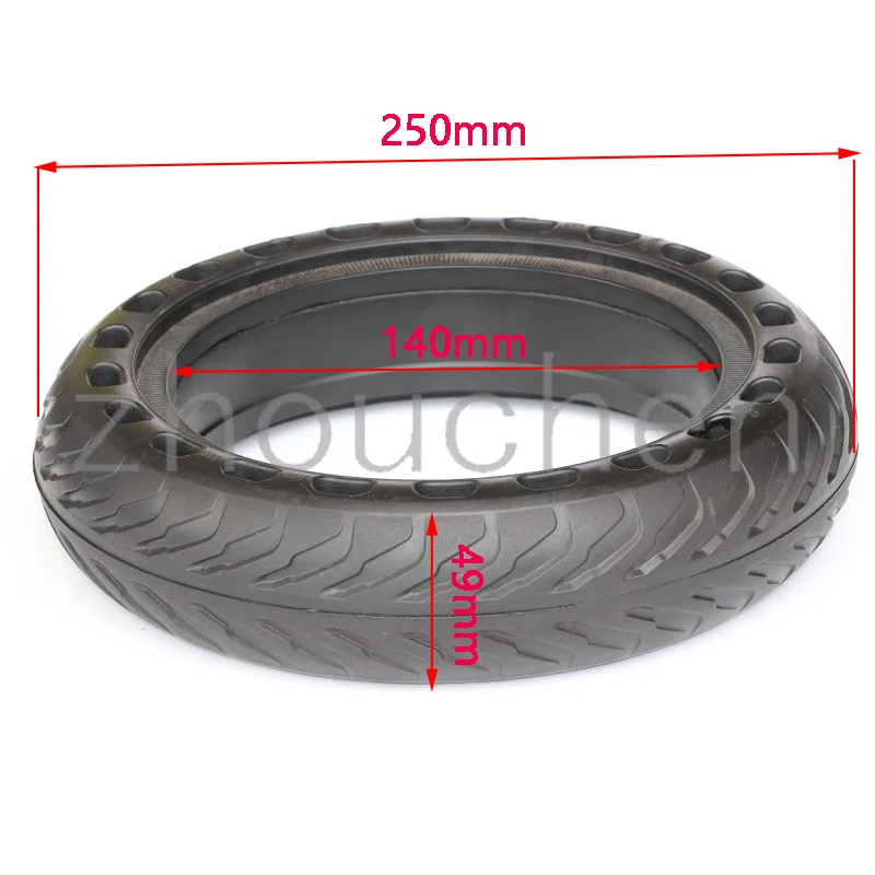 8.5 inch solid tyres 8.5x50 non inflatable solid explosion proof tire for electric scooter balancing car