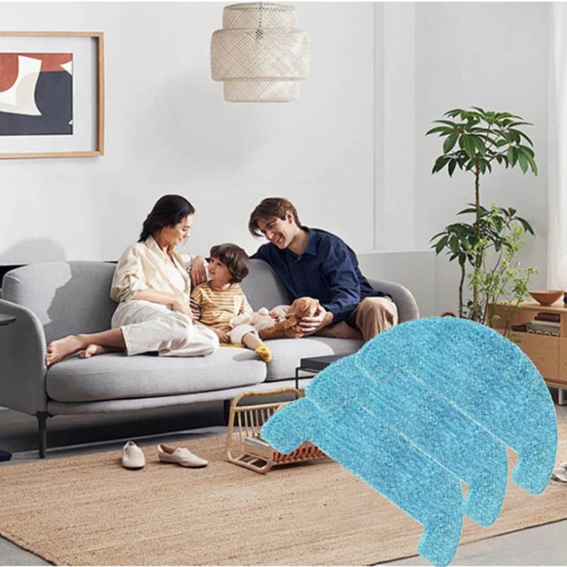 ผ้าทําความสะอาด 9 ชิ้นสําหรับอุปกรณ์เสริมเครื่องดูดฝุ่นหุ่นยนต์ Loorow AT800