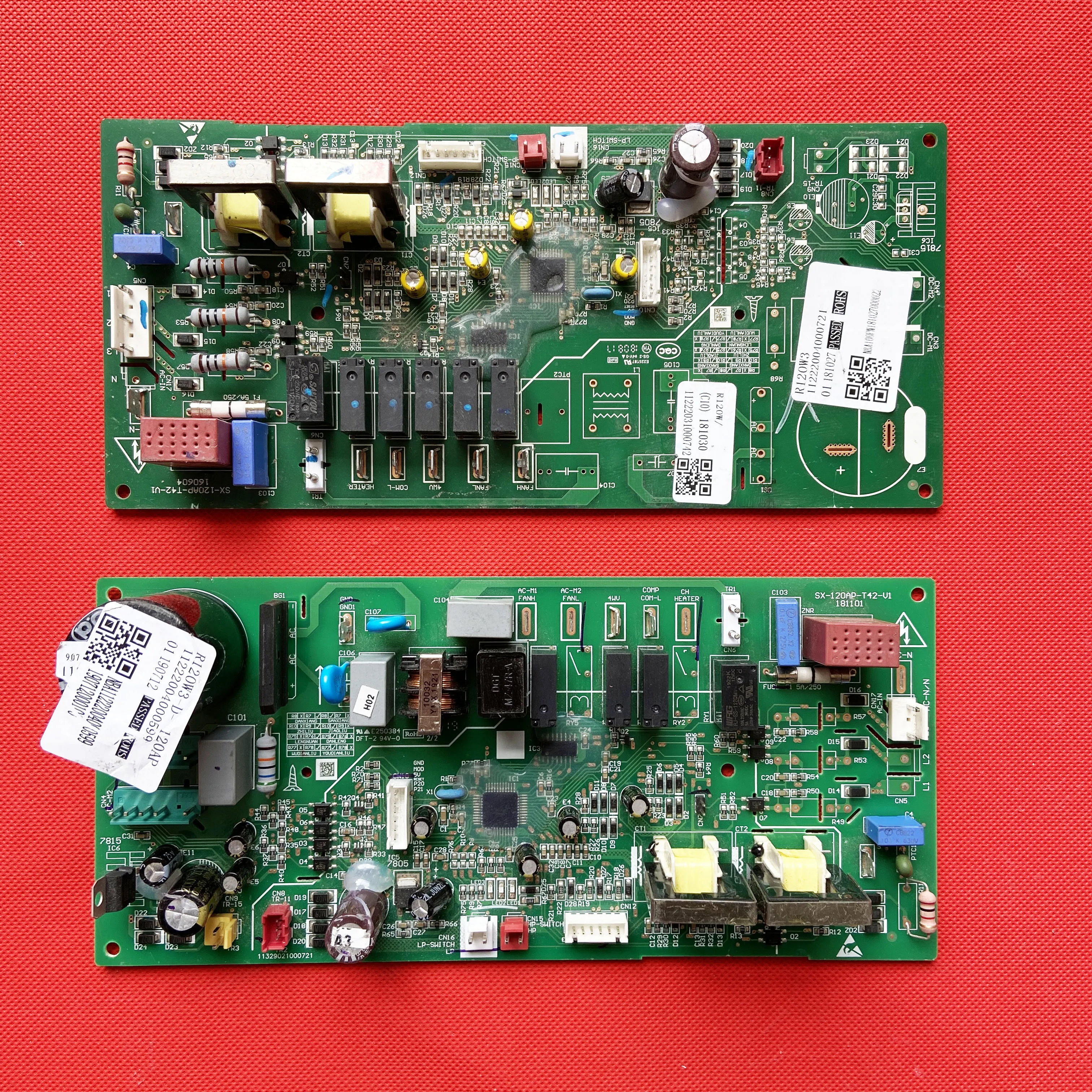 Imagem -02 - Placa-mãe Externa da Máquina de ar Condicionado Oaks R120w Sx120ap-t42-v1 Placa de Computador 11222031000742