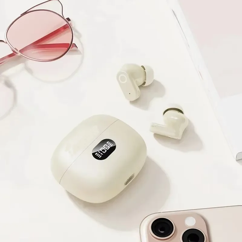 TWS Bluetooth 5.3 Earphones Noise Cancelling HiFi Stereo Wireless Sports Headphones In-Ear Earbuds Headset For iphone Redmi