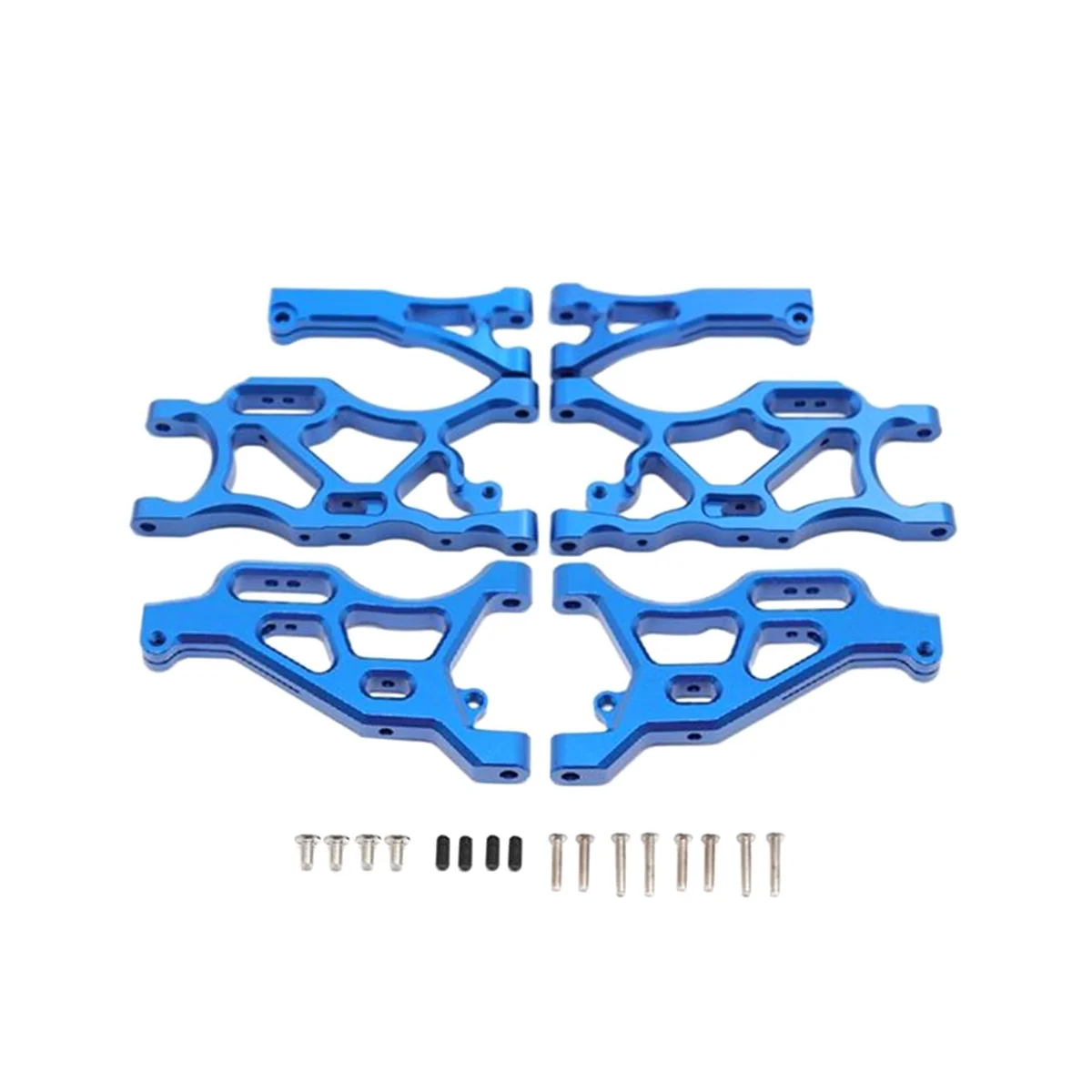 

Metal Front & Rear Suspension Arm Set for Arrma 1/7 Limitless Infraction 6S 1/8 6S Rc Car Upgrade Parts Blue