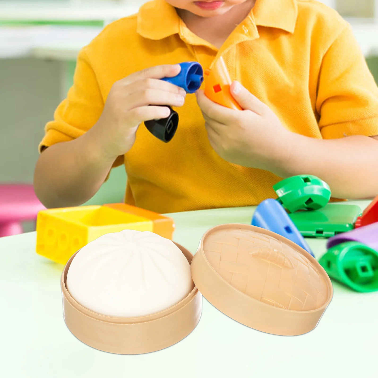 Boule de boulettes anti-Stress pour adultes, 2 pièces, extensible à presser pour soulager l'anxiété, article sensoriel résistant à l'usure, cadeau de libération de pression pour enfants